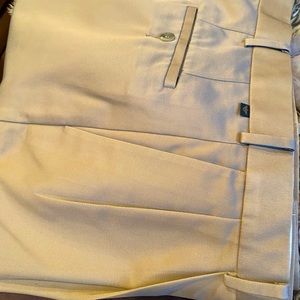 Dockers never iron Pleated pants with cuffs. Darker beige. W36 x L30 Hardly worn